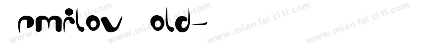 Ermilov Bold字体转换